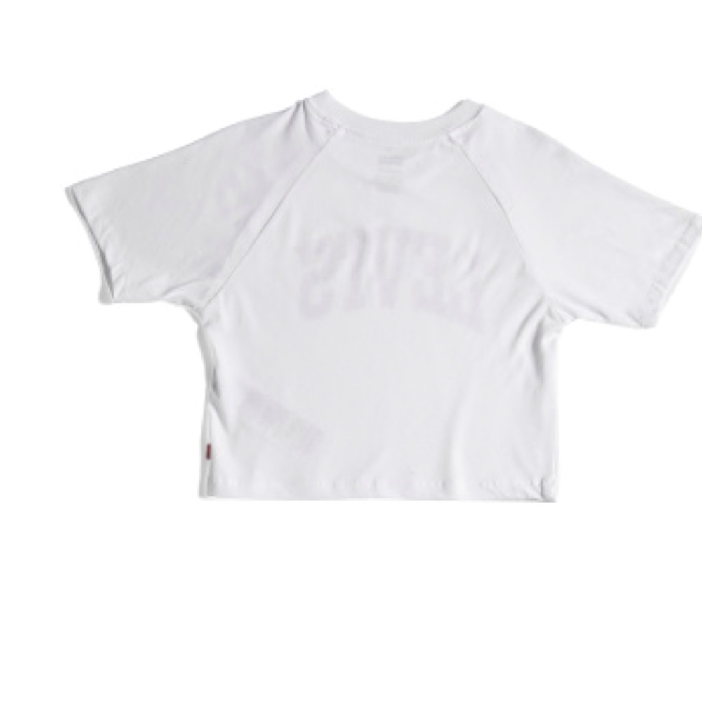 LEVIS Girls Cropped Boxy Tee - Picture 2 of 2